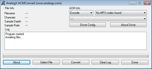 ACM Convert Screenshot